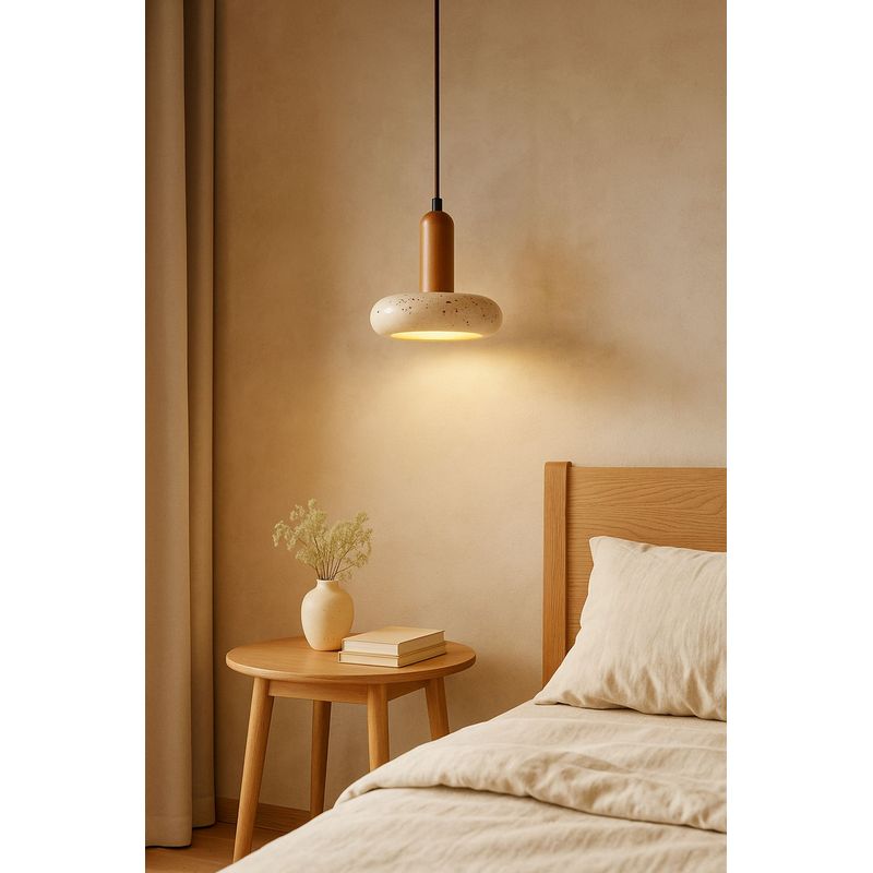 Casa si Gradina - Corpuri si surse de iluminat - Lustre si pendule - Lustră pendul Opviq din lemn, 823OLY1122 - Infinity.ro