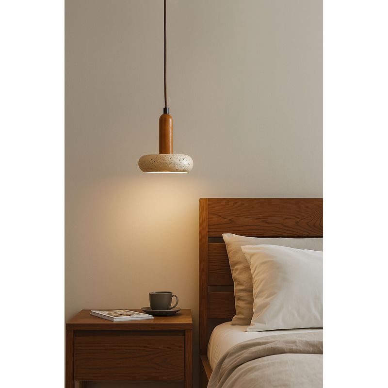 Casa si Gradina - Corpuri si surse de iluminat - Lustre si pendule - Lustră pendul Opviq din lemn, 823OLY1122 - Infinity.ro