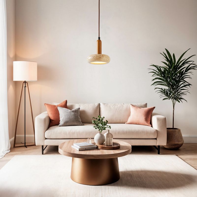 Casa si Gradina - Corpuri si surse de iluminat - Lustre si pendule - Lustră pendul Opviq din lemn, 823OLY1122 - Infinity.ro