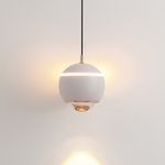 Casa si Gradina - Corpuri si surse de iluminat - Lustre si pendule - Lustră pendul Opviq din metal și sticlă, alb, 120 cm, 701CHD1440 - Infinity.ro