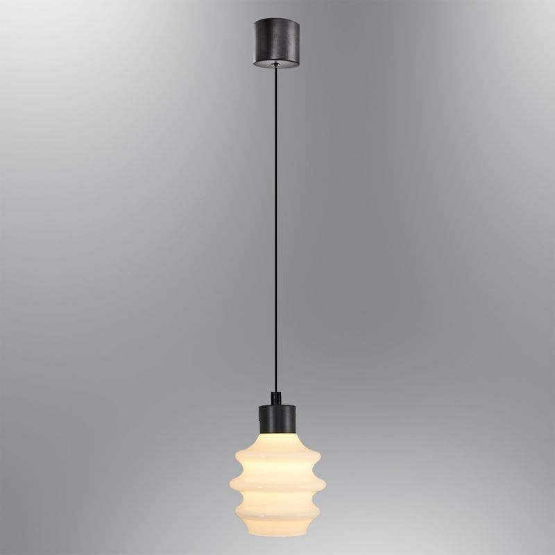 Casa si Gradina - Corpuri si surse de iluminat - Lustre si pendule - Lustră pendul Opviq din metal și sticlă, alb, 120 cm, 414LRC1976 - Infinity.ro