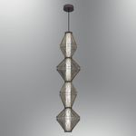 Casa si Gradina - Corpuri si surse de iluminat - Lustre si pendule - Lustră pendul Opviq din metal și acrilic, platinum, 200 cm, 701CHD1672 - Infinity.ro