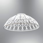 Casa si Gradina - Corpuri si surse de iluminat - Lustre si pendule - Lustră pendul Opviq din metal și acrilic, crem, 30 cm, 414LRC2049 - Infinity.ro