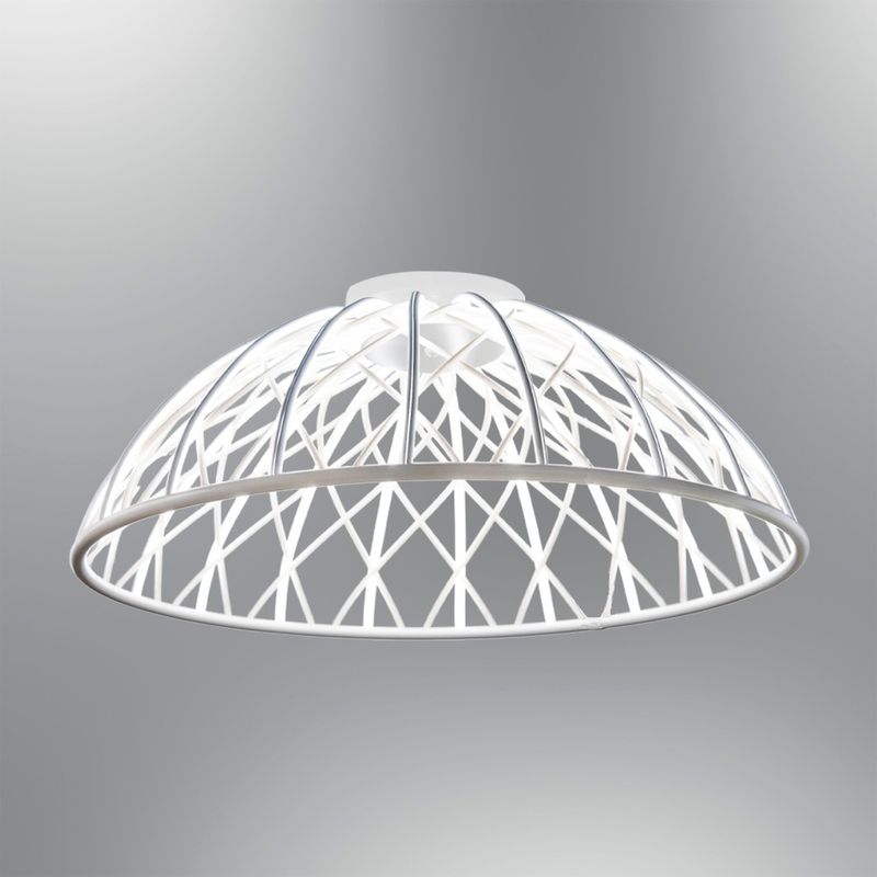 Casa si Gradina - Corpuri si surse de iluminat - Lustre si pendule - Lustră pendul Opviq din metal și acrilic, crem, 30 cm, 414LRC2049 - Infinity.ro