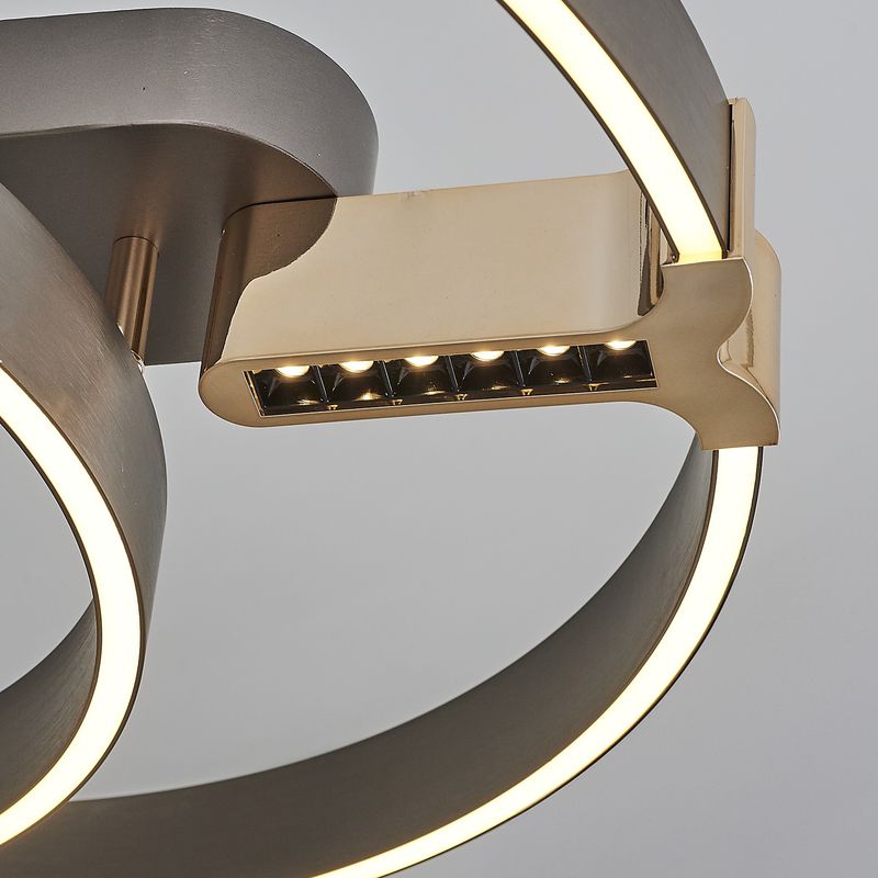 Casa si Gradina - Corpuri si surse de iluminat - Lustre si pendule - Lustră pendul Opviq din metal și acrilic, platinum, 14 cm, 701CHD1698 - Infinity.ro