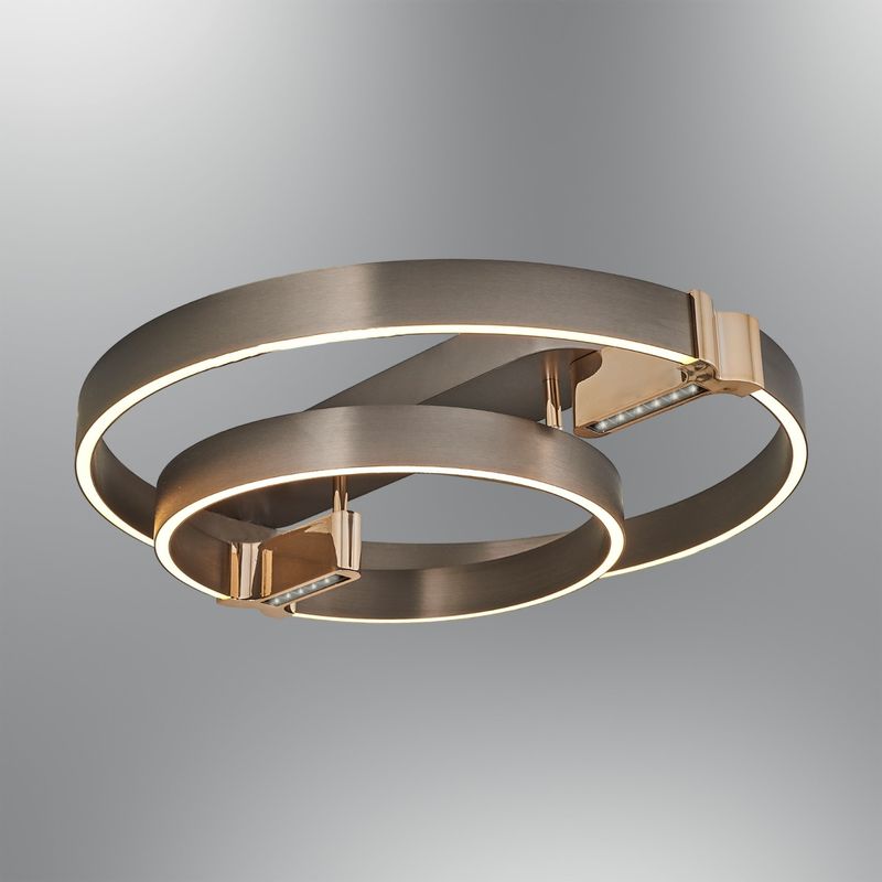 Casa si Gradina - Corpuri si surse de iluminat - Lustre si pendule - Lustră pendul Opviq din metal și acrilic, platinum, 14 cm, 701CHD1698 - Infinity.ro