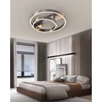 Casa si Gradina - Corpuri si surse de iluminat - Lustre si pendule - Lustră pendul Opviq din metal și acrilic, platinum, 14 cm, 701CHD1698 - Infinity.ro