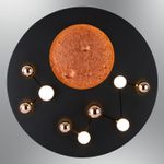 Casa si Gradina - Corpuri si surse de iluminat - Lustre si pendule - Lustră pendul Opviq din metal și acrilic, negru, 5 cm, 701CHD1688 - Infinity.ro