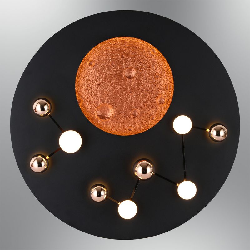 Casa si Gradina - Corpuri si surse de iluminat - Lustre si pendule - Lustră pendul Opviq din metal și acrilic, negru, 5 cm, 701CHD1688 - Infinity.ro