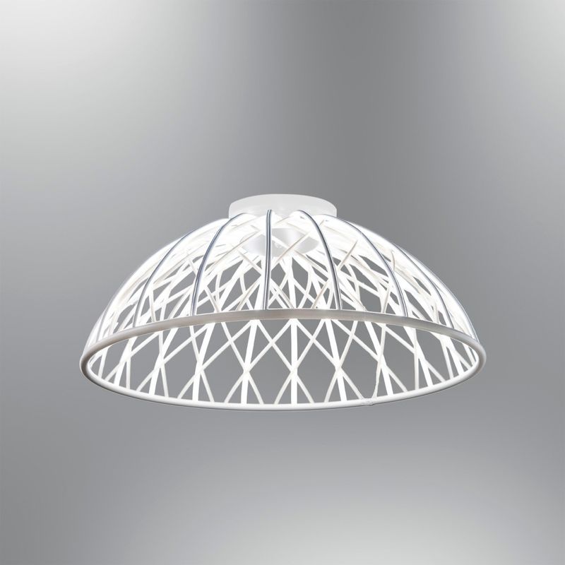 Casa si Gradina - Corpuri si surse de iluminat - Lustre si pendule - Lustră pendul Opviq din metal și acrilic, crem, 28 cm, 414LRC2046 - Infinity.ro