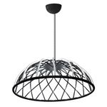 Casa si Gradina - Corpuri si surse de iluminat - Lustre si pendule - Lustră pendul Opviq din metal și acrilic, negru, 120 cm, 414LRC2039 - Infinity.ro