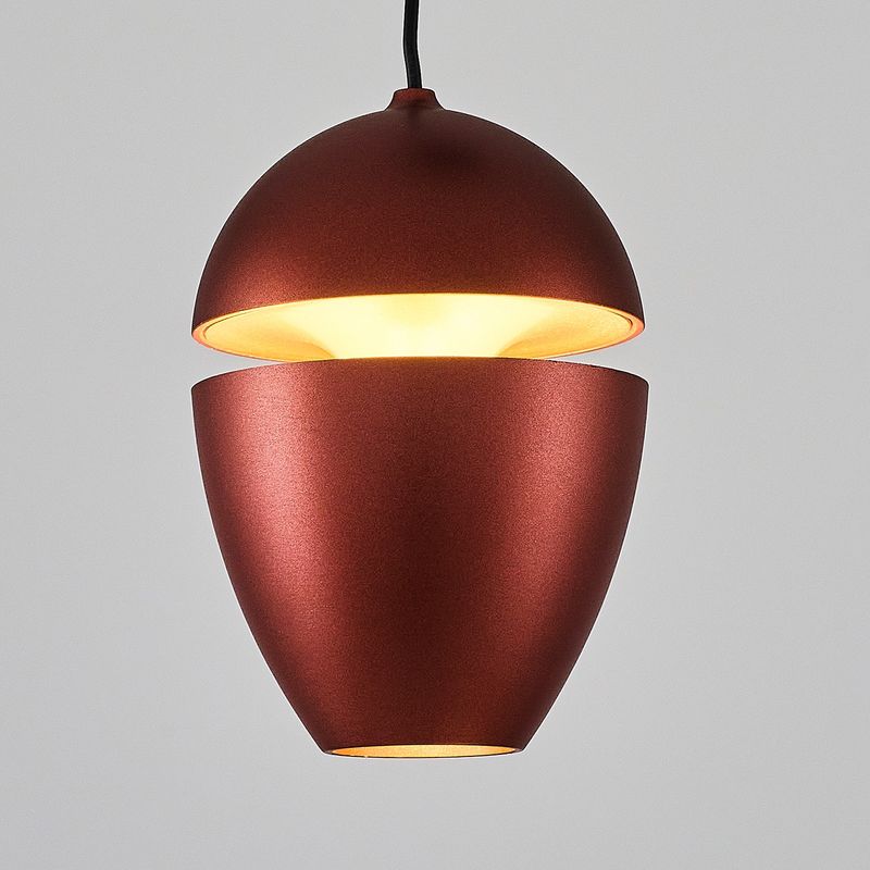 Casa si Gradina - Corpuri si surse de iluminat - Lustre si pendule - Lustră pendul Opviq din metal și sticlă, maro, 120 cm, 701CHD1458 - Infinity.ro