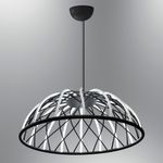 Casa si Gradina - Corpuri si surse de iluminat - Lustre si pendule - Lustră pendul Opviq din metal și acrilic, negru, 120 cm, 414LRC2039 - Infinity.ro