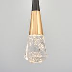 Casa si Gradina - Corpuri si surse de iluminat - Lustre si pendule - Lustră pendul Opviq din metal și sticlă, platinum negru, 120 cm, 701CHD1523 - Infinity.ro