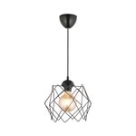 Casa si Gradina - Corpuri si surse de iluminat - Lustre si pendule - Lustră pendul Opviq din metal, negru, 1xE27, Ø18 x 18 cm, 433NUV1106 - Infinity.ro