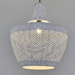 Casa si Gradina - Corpuri si surse de iluminat - Lustre si pendule - Lustră pendul Opviq din plastic și ratan, alb, 120 cm, 701CHD1808 - Infinity.ro