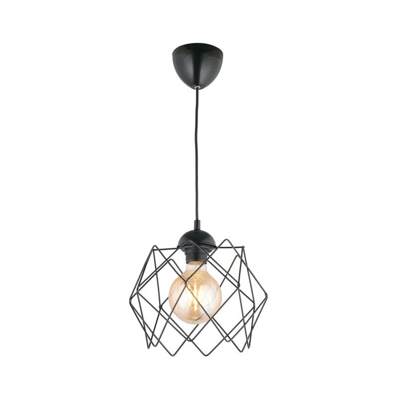 Casa si Gradina - Corpuri si surse de iluminat - Lustre si pendule - Lustră pendul Opviq din metal, negru, 1xE27, Ø18 x 18 cm, 433NUV1106 - Infinity.ro