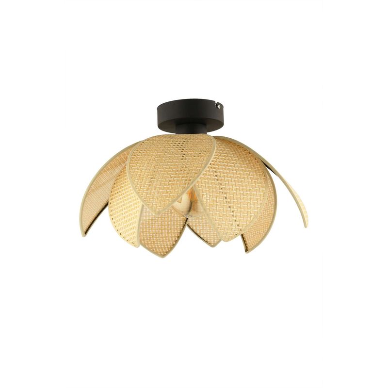 Casa si Gradina - Corpuri si surse de iluminat - Lustre si pendule - Lustră pendul Opviq din metal, crem/negru, 1xE27, Ø40 x 20 cm, 433NUV1162 - Infinity.ro