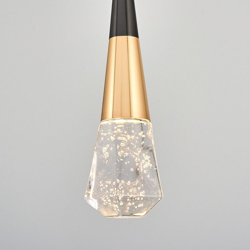 Casa si Gradina - Corpuri si surse de iluminat - Lustre si pendule - Lustră pendul Opviq, platinum negru, 90 x 10 x 120 cm, 701CHD1524 - Infinity.ro