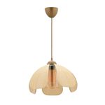 Casa si Gradina - Corpuri si surse de iluminat - Lustre si pendule - Lustră pendul Opviq din plastic, crem, 1xE27, Ø30 x 20 cm, 433NUV1145 - Infinity.ro