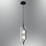 Casa si Gradina - Corpuri si surse de iluminat - Lustre si pendule - Lustră pendul reglabilă Opviq din metal, negru, 120 cm, 701CHD1704 - Infinity.ro
