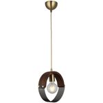 Casa si Gradina - Corpuri si surse de iluminat - Lustre si pendule - Lustră suspendată Opviq din lemn, 341LCA1133 - Infinity.ro