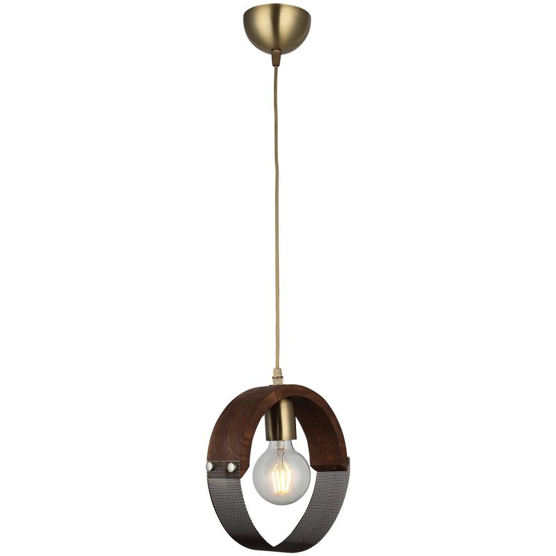 Casa si Gradina - Corpuri si surse de iluminat - Lustre si pendule - Lustră suspendată Opviq din lemn, 341LCA1133 - Infinity.ro