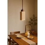 Casa si Gradina - Corpuri si surse de iluminat - Lustre si pendule - Lustră suspendată Opviq din lemn, 823OLY1113 - Infinity.ro