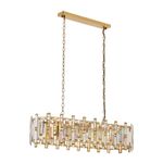 Casa si Gradina - Corpuri si surse de iluminat - Lustre si pendule - Lustră suspendată Opviq din metal, 301AUR1283 - Infinity.ro