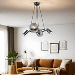Casa si Gradina - Corpuri si surse de iluminat - Lustre si pendule - Lustră suspendată Opviq din metal, 341LCA1175 - Infinity.ro