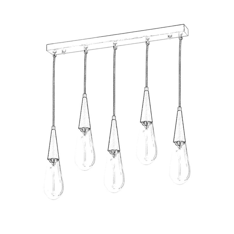 Casa si Gradina - Corpuri si surse de iluminat - Lustre si pendule - Lustră suspendată Opviq din metal, 683AVN1183 - Infinity.ro