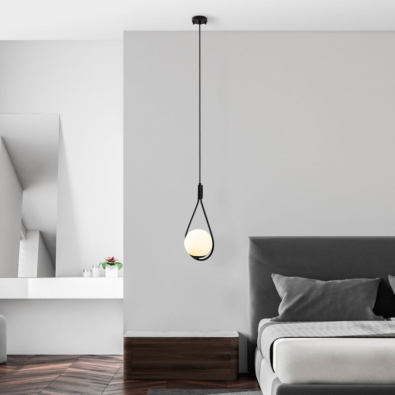 Casa si Gradina - Corpuri si surse de iluminat - Lustre si pendule - Lustră suspendată Opviq din sticlă, 524OPV1108 - Infinity.ro