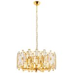 Casa si Gradina - Corpuri si surse de iluminat - Lustre si pendule - Lustră suspendată tip bară Opviq din metal, 301AUR1266 - Infinity.ro