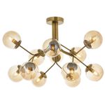Casa si Gradina - Corpuri si surse de iluminat - Lustre si pendule - Lustră suspendată tip bară Opviq din metal, 301AUR1181 - Infinity.ro