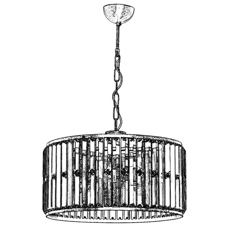 Casa si Gradina - Corpuri si surse de iluminat - Lustre si pendule - Lustră suspendată tip bară Opviq din metal, 683AVN1166 - Infinity.ro
