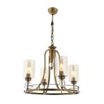 Casa si Gradina - Corpuri si surse de iluminat - Lustre si pendule - Lustră suspendată tip bară Opviq din metal, 683AVN1114 - Infinity.ro