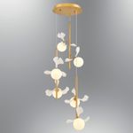Casa si Gradina - Corpuri si surse de iluminat - Lustre si pendule - Lustră suspendată tip bară Opviq din metal, 701CHD1345 - Infinity.ro