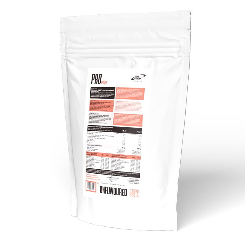 Ingrijire personala si Cosmetice - Sanatate si wellness - Nutritie sportiva - Proteine - Concentrat proteic, Pro Whey, Natur, 900g - Infinity.ro