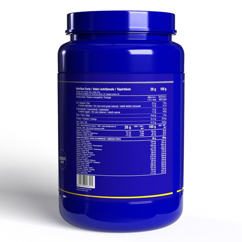 Ingrijire personala si Cosmetice - Sanatate si wellness - Nutritie sportiva - Proteine - Concentrat proteic din zer, Whey Protein, 1000g, Ciocolată - Infinity.ro