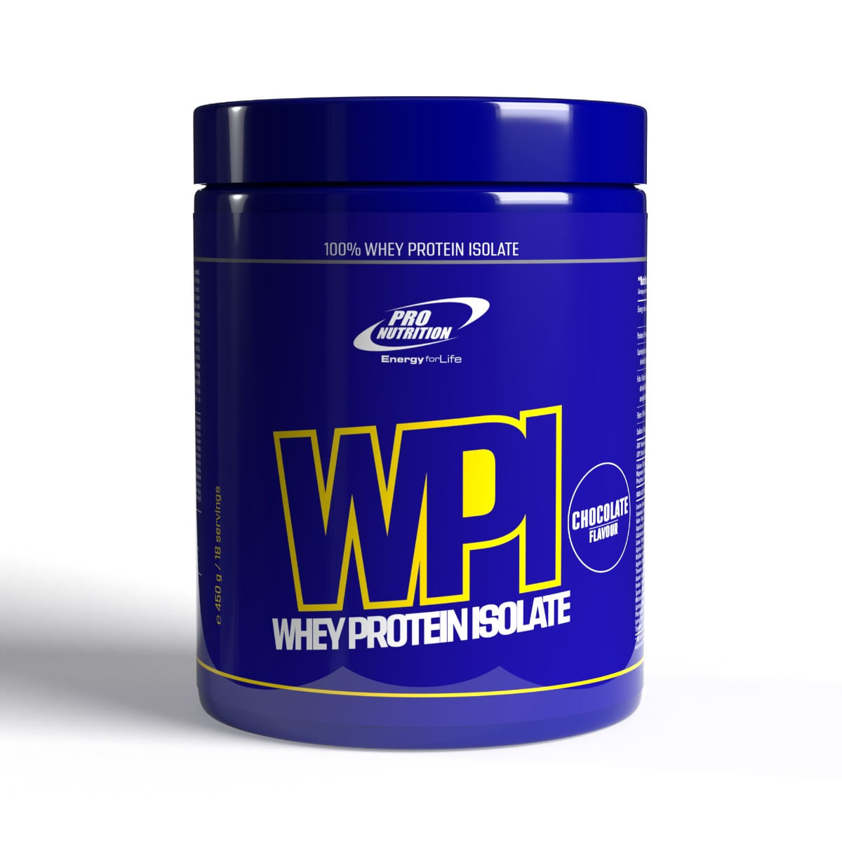 Izolat proteic din zer +90% proteine, WPI, 450g, Ciocolată