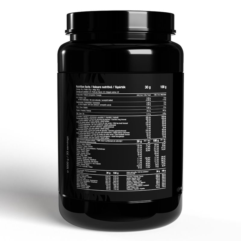 Ingrijire personala si Cosmetice - Sanatate si wellness - Nutritie sportiva - Proteine - Proteine pentru slabit, WPI burning effects, Ciocolată, 1000g - Infinity.ro