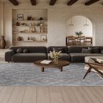 Casa si Gradina - Textile si covoare - Covoare - Covoare casa - Covor Conceptum Hypnose, 100% poliester, 100 x 300 cm, 650 gr/m², gri, 485HFT1978 - Infinity.ro
