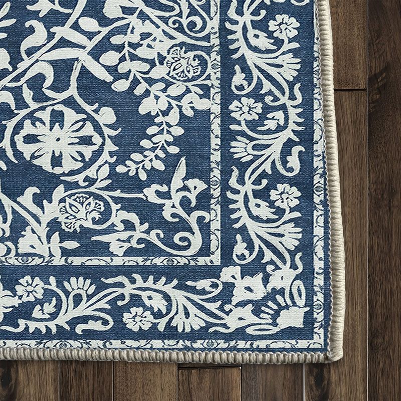 Casa si Gradina - Textile si covoare - Covoare - Covoare casa - Covor Conceptum Hypnose, 100% poliester, 140 x 220 cm, 650 gr/m², bleumarin, 485HFT2105 - Infinity.ro