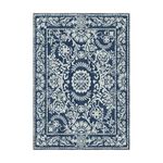 Casa si Gradina - Textile si covoare - Covoare - Covoare casa - Covor Conceptum Hypnose, 100% poliester, 140 x 220 cm, 650 gr/m², bleumarin, 485HFT2105 - Infinity.ro
