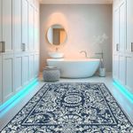 Casa si Gradina - Textile si covoare - Covoare - Covoare casa - Covor Conceptum Hypnose, 100% poliester, 140 x 220 cm, 650 gr/m², bleumarin, 485HFT2105 - Infinity.ro