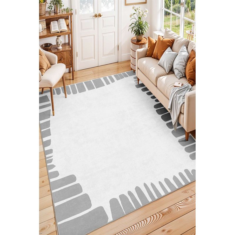 Casa si Gradina - Textile si covoare - Covoare - Covoare casa - Covor Conceptum Hypnose, 100% poliester, 100 x 150 cm, 650 gr/m², gri, 485HFT3264 - Infinity.ro