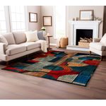 Casa si Gradina - Textile si covoare - Covoare - Covoare casa - Covor Conceptum Hypnose, 60% bumbac și 40% poliester, 160 x 230 cm, 1100 gr/m², multicolor, 164NGR1179 - Infinity.ro