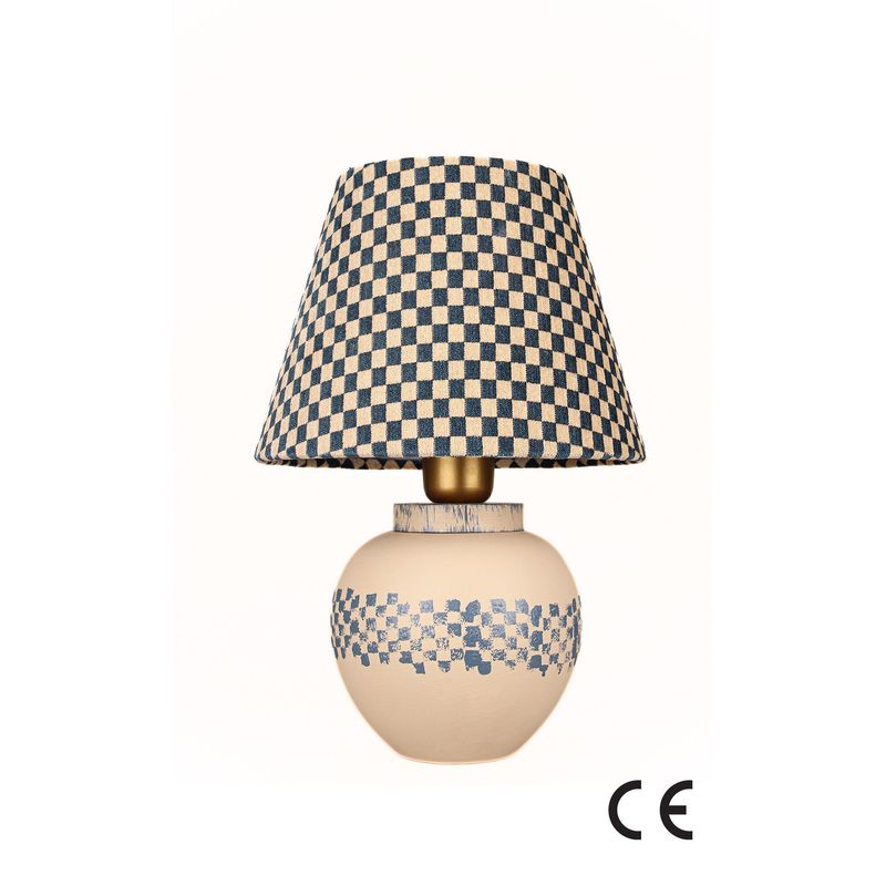 Casa si Gradina - Corpuri si surse de iluminat - Veioze si lampi - Veioze - Veioză Opviq, ceramică, 38 cm, multicolor, 687HMY2484 - Infinity.ro