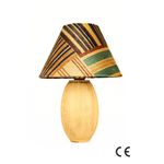 Casa si Gradina - Corpuri si surse de iluminat - Veioze si lampi - Veioze - Veioză Opviq, ceramică, 41 cm, multicolor, 687HMY2483 - Infinity.ro