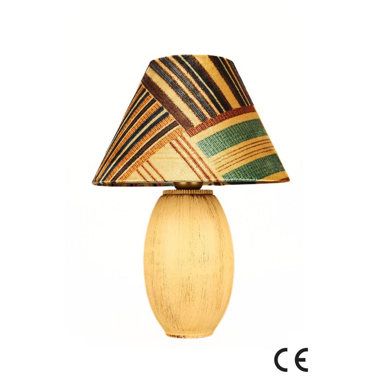Casa si Gradina - Corpuri si surse de iluminat - Veioze si lampi - Veioze - Veioză Opviq, ceramică, 41 cm, multicolor, 687HMY2483 - Infinity.ro